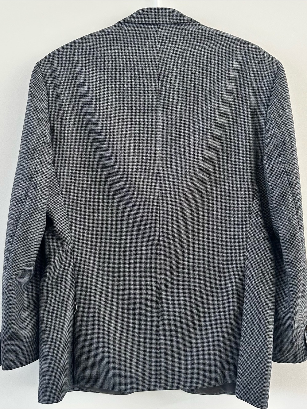 Vintage Ralph Lauren Gray Houndstooth Sport Coat 40R - Picture 3 of 11